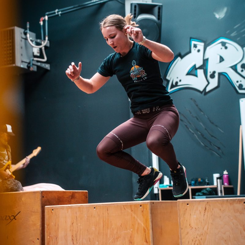 Membre CrossFit Chapelle en entraînement